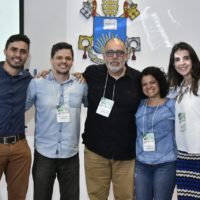 Orlando Soares Faria, Carlos Henriques Souto, Elisângela Nascimento, Carlos Costa e Rafaela Caetano