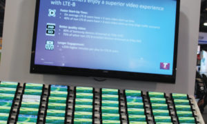 NAB 2019 – Para distribuição audiovisual via broadband por LTE  as soluções foram muitas  e diversas. Na foto, solução da Telstra da Austrália