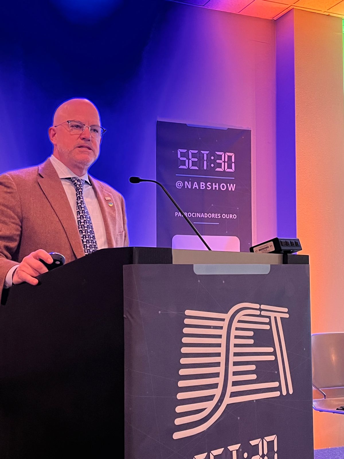Sam Matheny, Vice-Presidente Executivo e Diretor de Tecnologia da NAB
